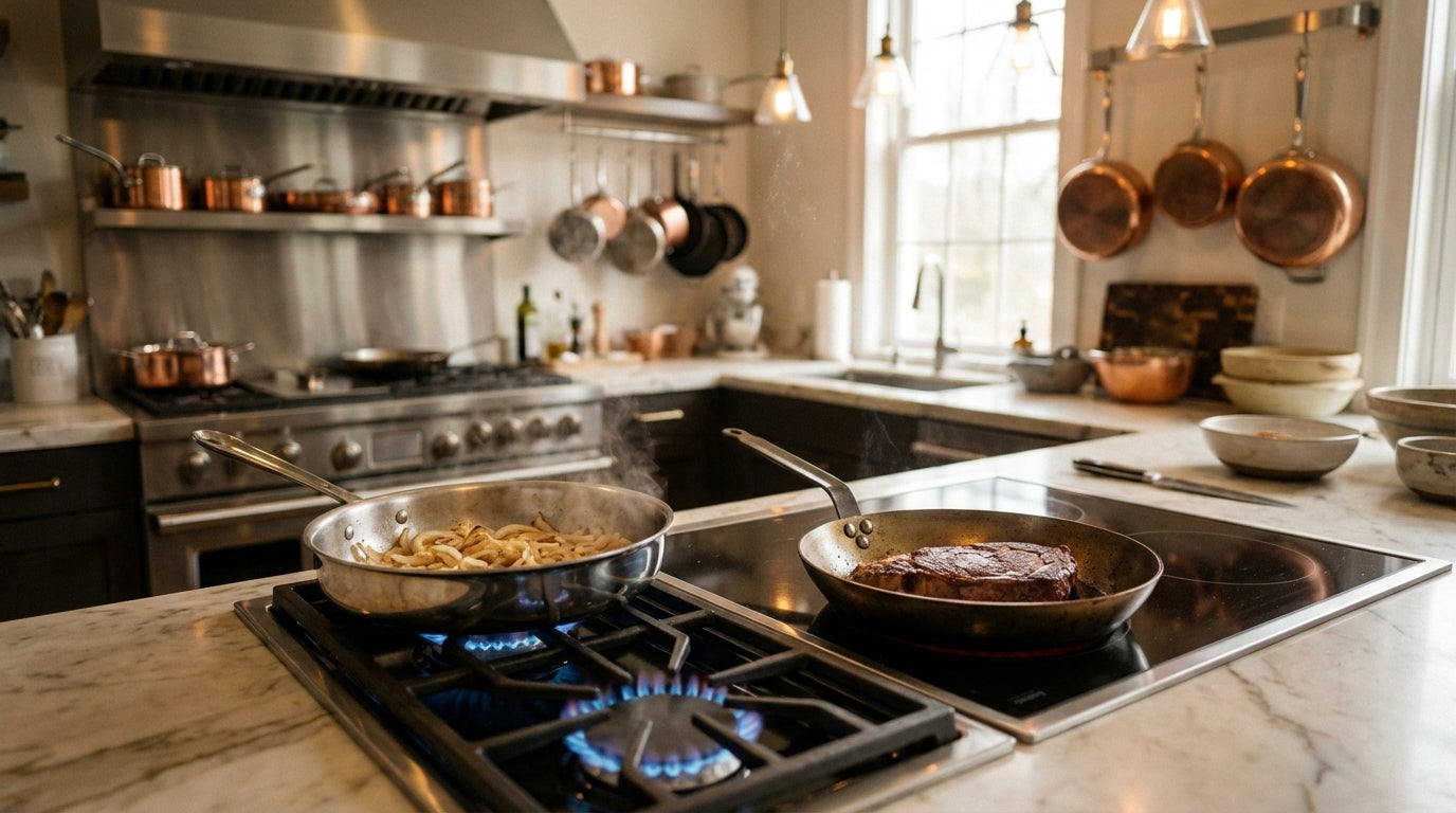 Gas vs. Glass Burners: Pan Performance in Real Kitchens