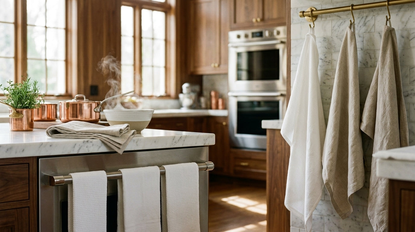 Kitchen Towels 2026 Buying Guide: Materials, Sizes, and Care