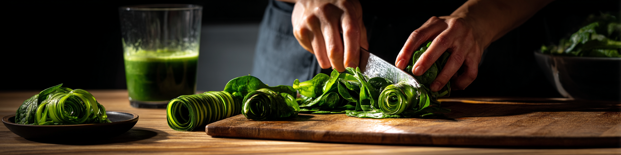 Chiffonade Spinach: Speedy Prep for Salads and Smoothies