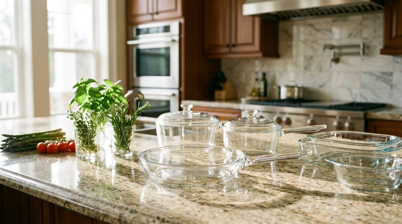 Non-Stick Without the Coating: Borosilicate Glass Against PFAS Frypans