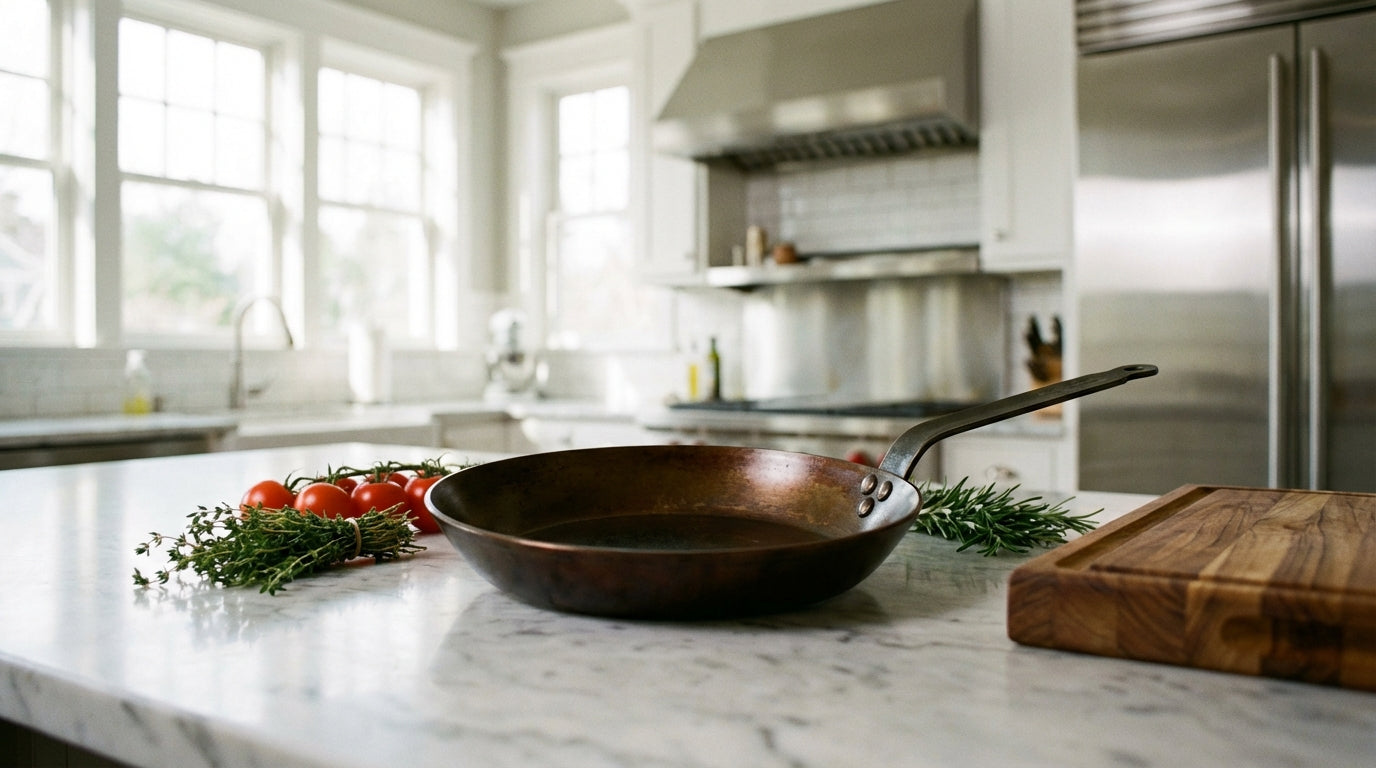 Carbon Steel, Naturally Clean: Your Non-Toxic Workhorse Guide