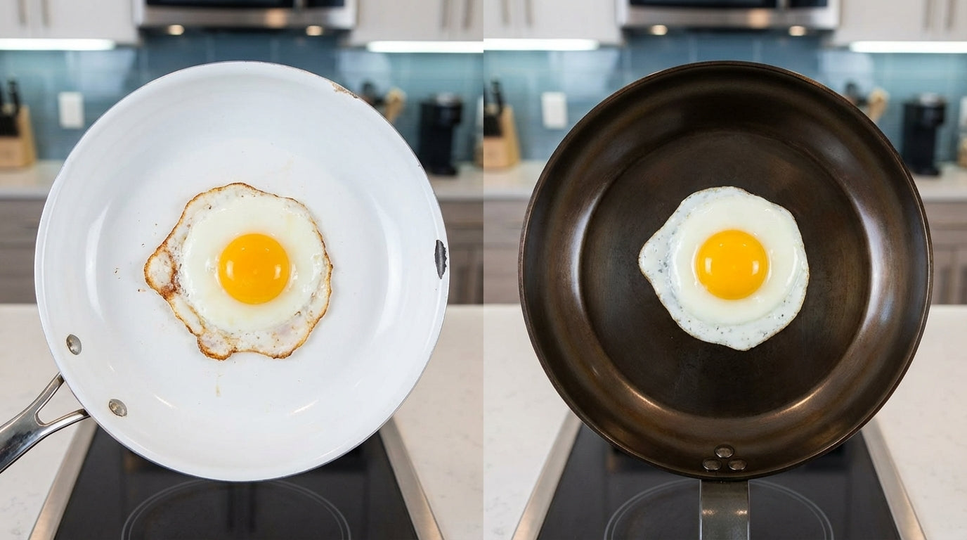Is Ceramic Cookware Safe? Comparing Carbon Non-Stick to Ceramic