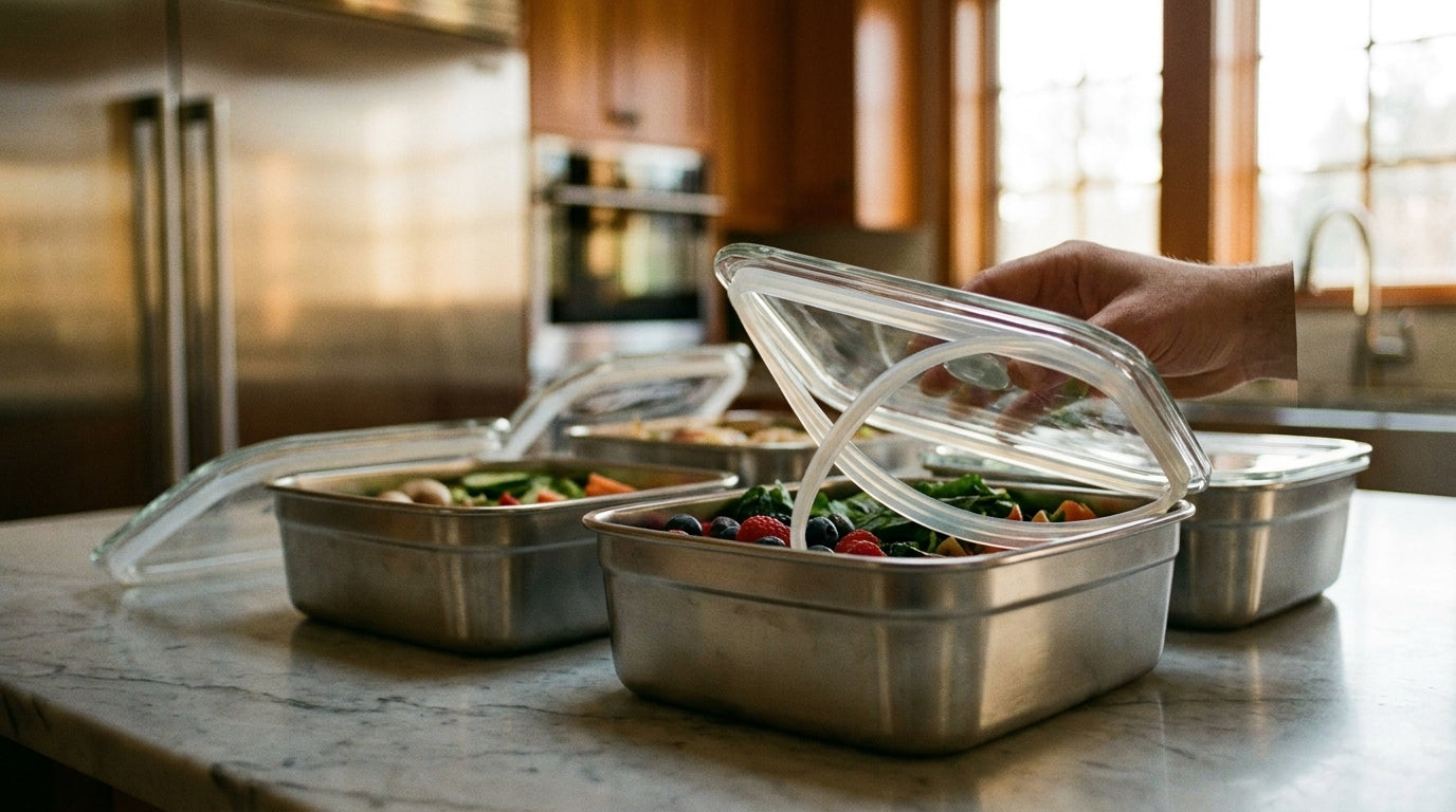 Stainless Steel Lids Decoded: Gaskets, Seals & Specs