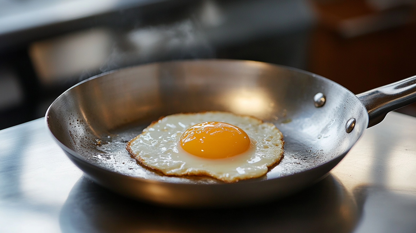 How To Cook Eggs On A Stainless Steel Pan
