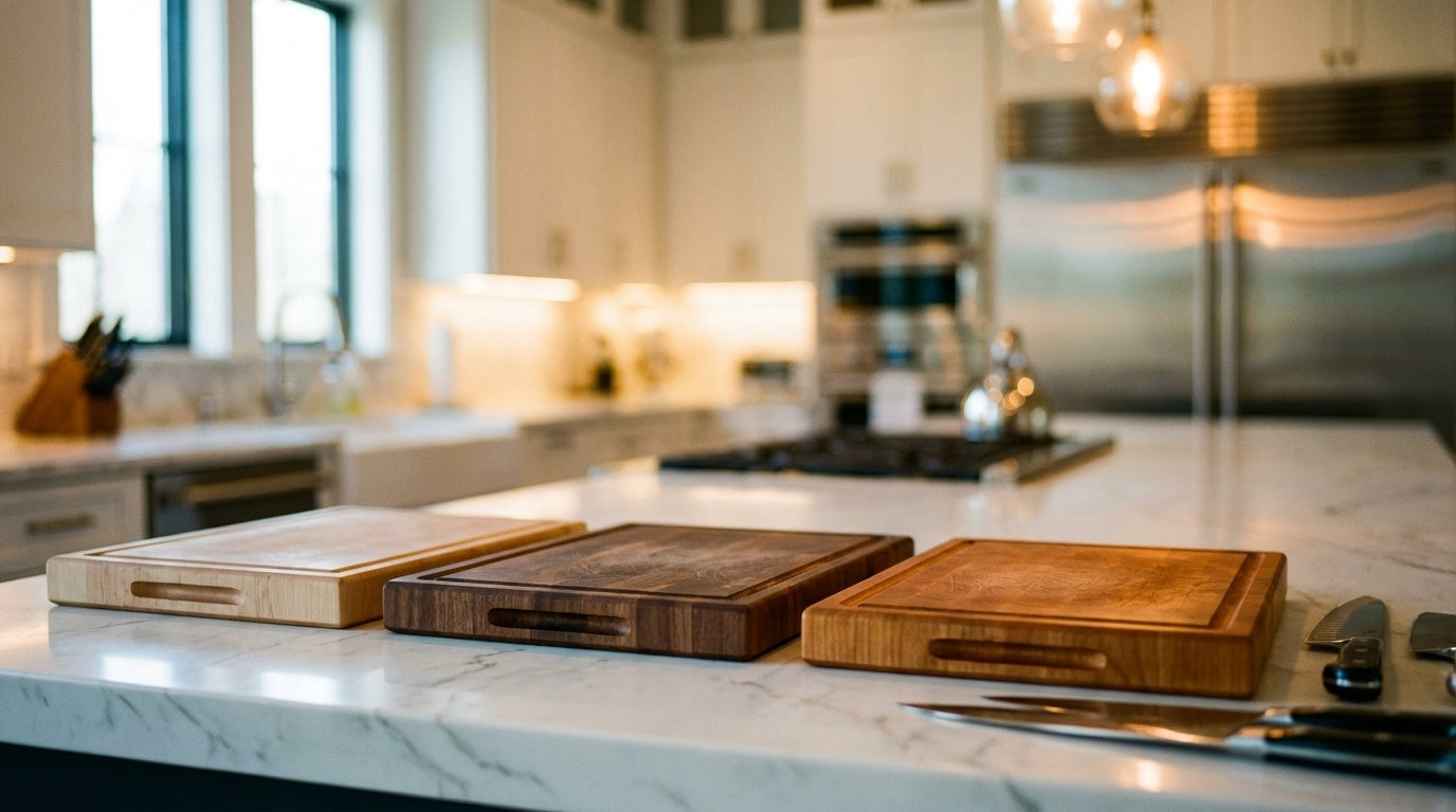 Maple, Walnut, or Cherry? Picking the Right Board Wood