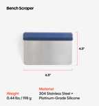 Bench Scraper - Blue