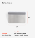Bench Scraper - Gray