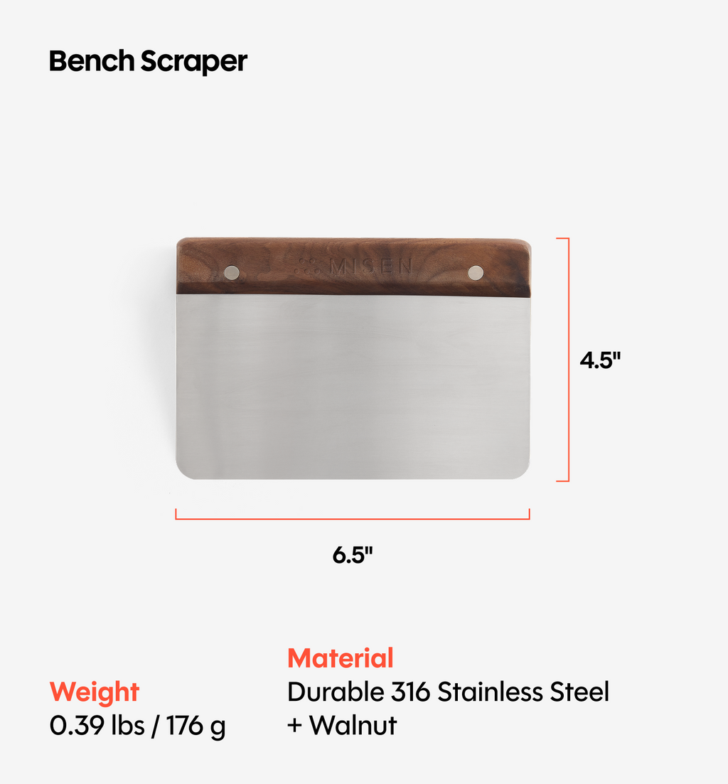 Bench Scraper - Walnut