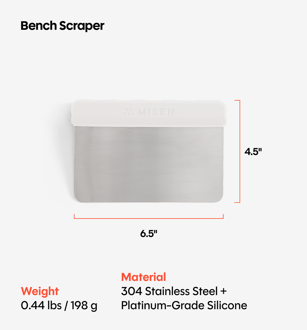 Bench Scraper - White
