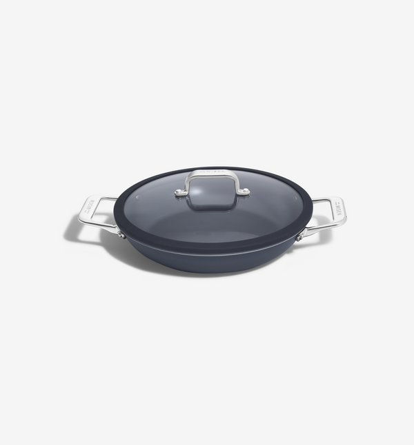 10" Carbon Nonstick™ Round Roaster + Glass Lid