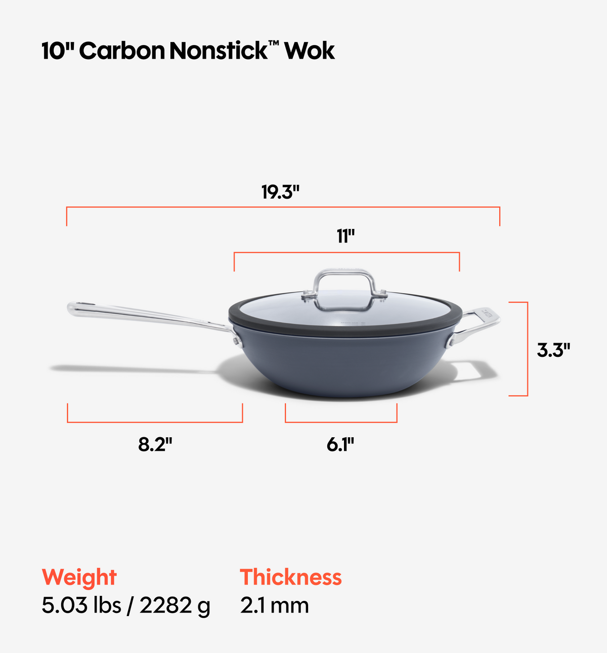 10" Carbon Nonstick™ Wok