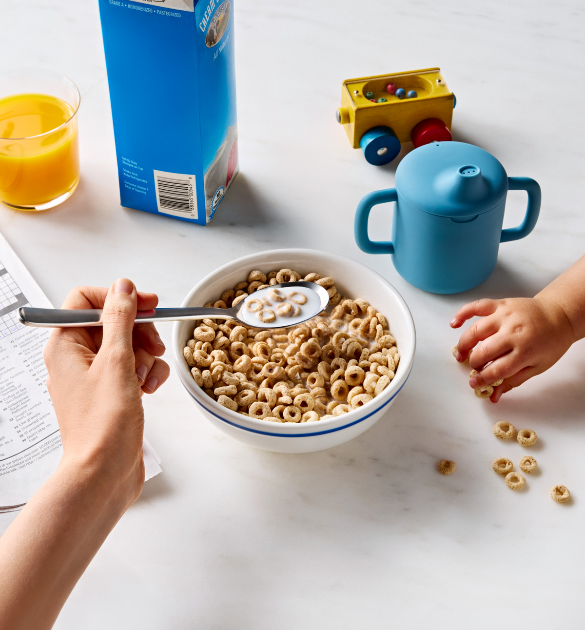 4-Piece Cereal Bowl Set - White