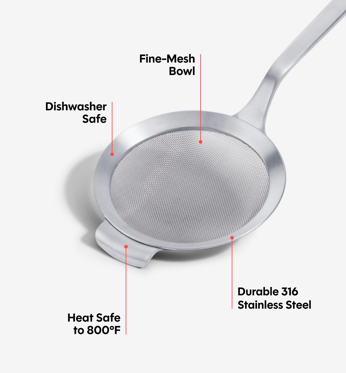 Mesh Chef Spoon