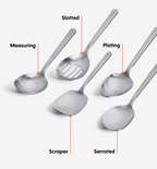 5 PC Chef Spoon Set