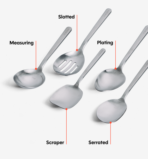 5-Piece Chef Spoon Set