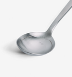 Stainless steel measuring spoon with engraved 1 TBSP and 1 TSP measurement markings