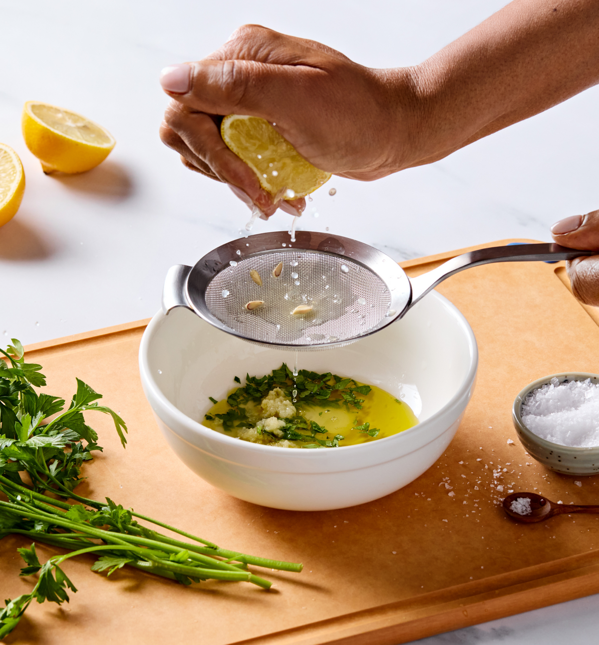 Mesh Chef Spoon