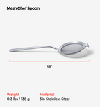 Mesh Chef Spoon