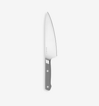 Misen chef's knife with gray handle and stainless steel blade