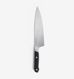 Misen chef's knife with stainless steel blade and black handle