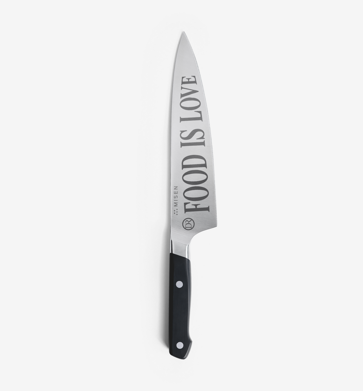 Misen x Chef David Rose 8" ACUTO440 chef’s knife, black