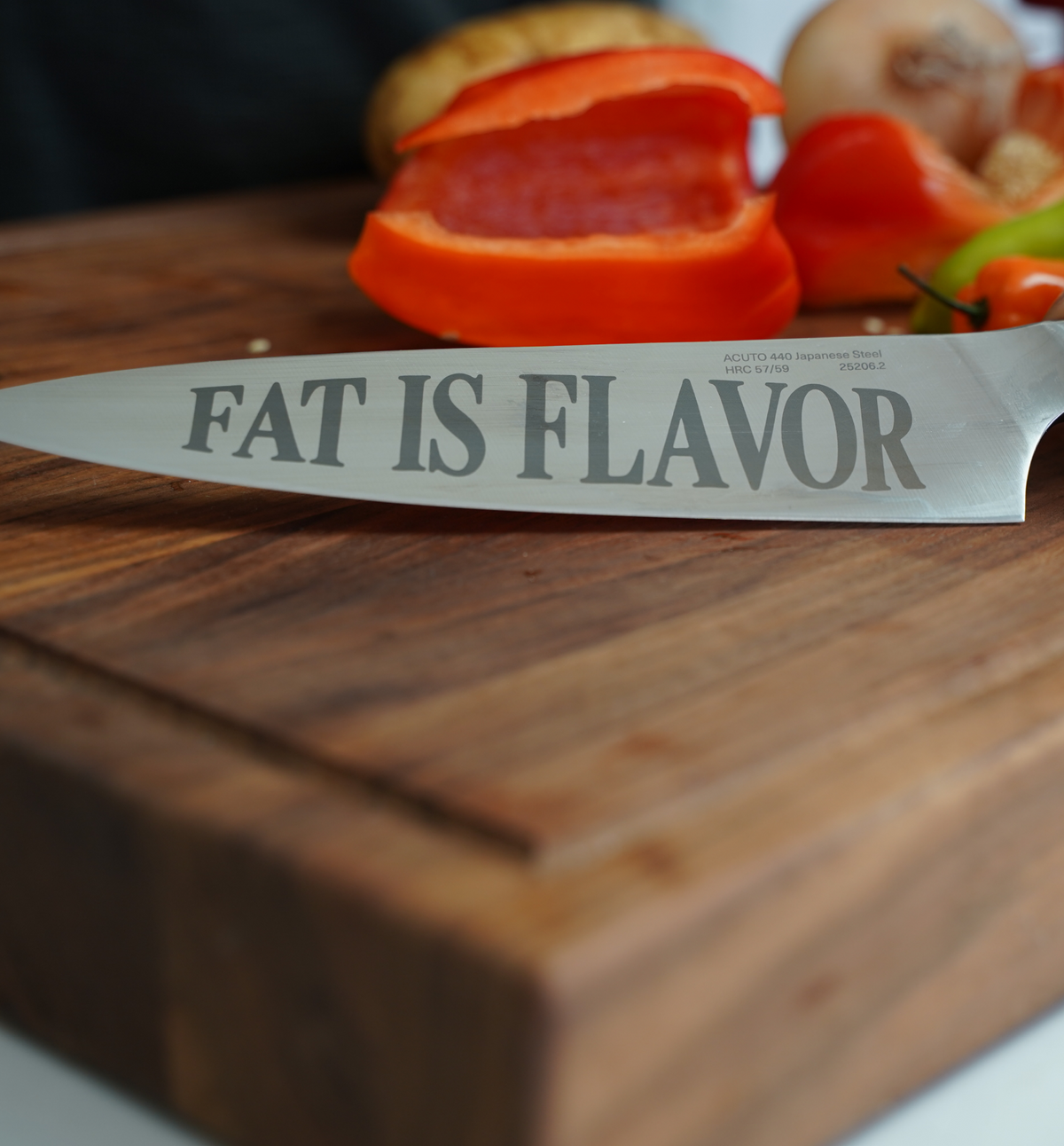 Misen x Chef David Rose 8” Chef’s Knife - Black