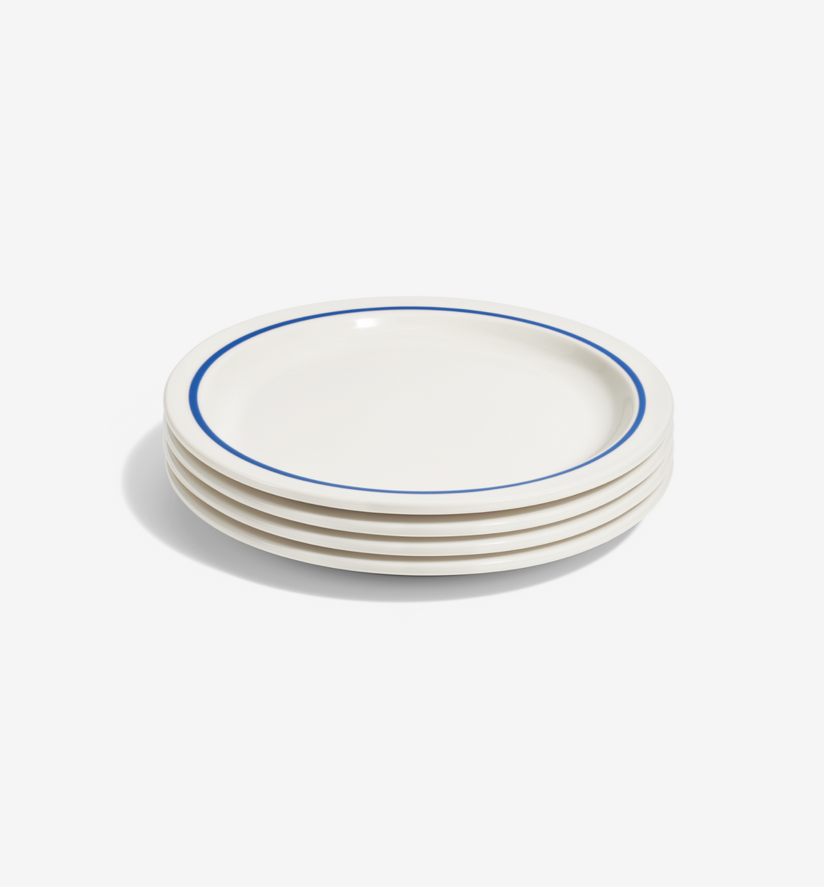 4-Piece Dinner Plate Set - Blue