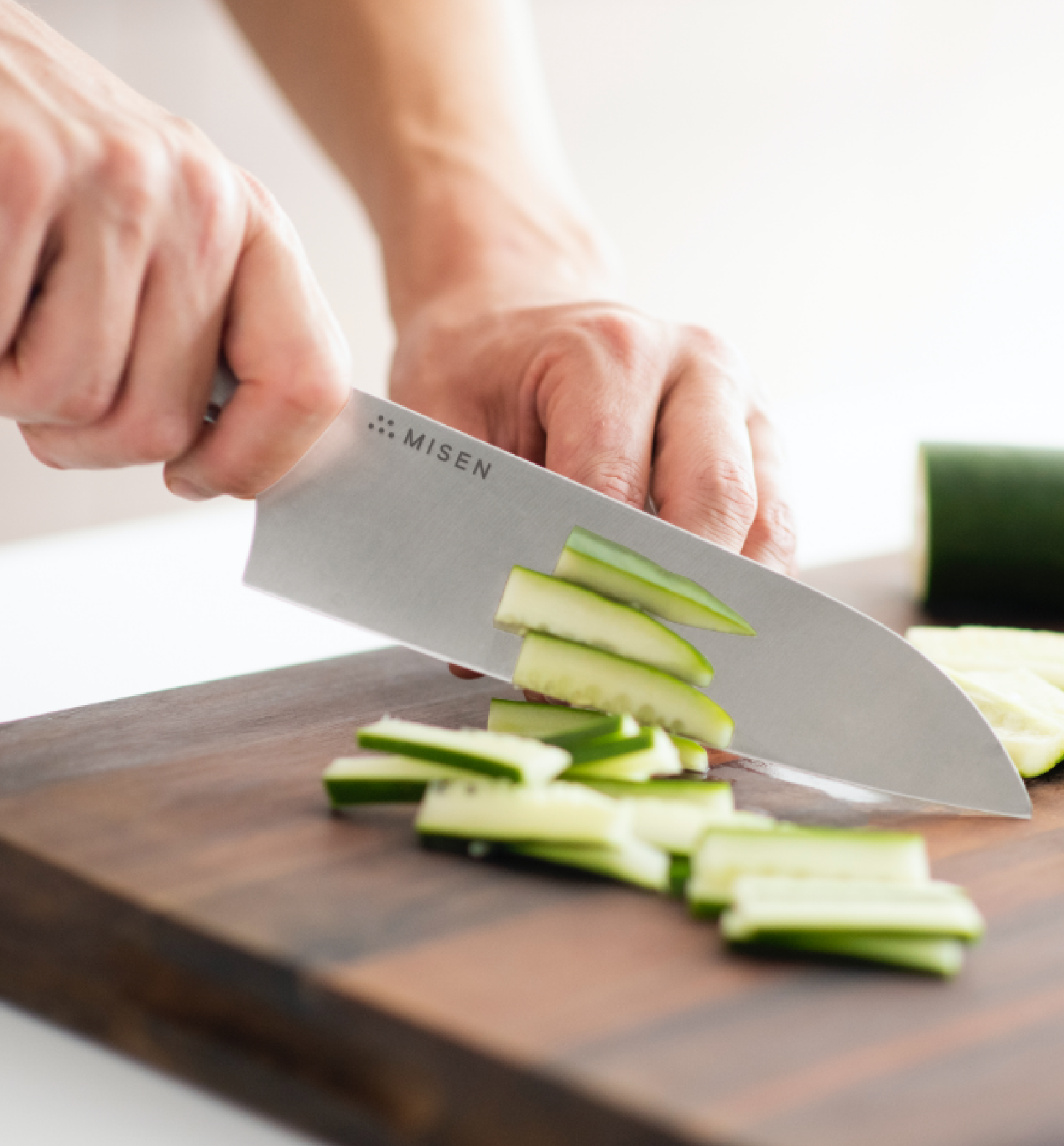 8" Santoku Knife (AUS10) - Final Sale - Classic Blue