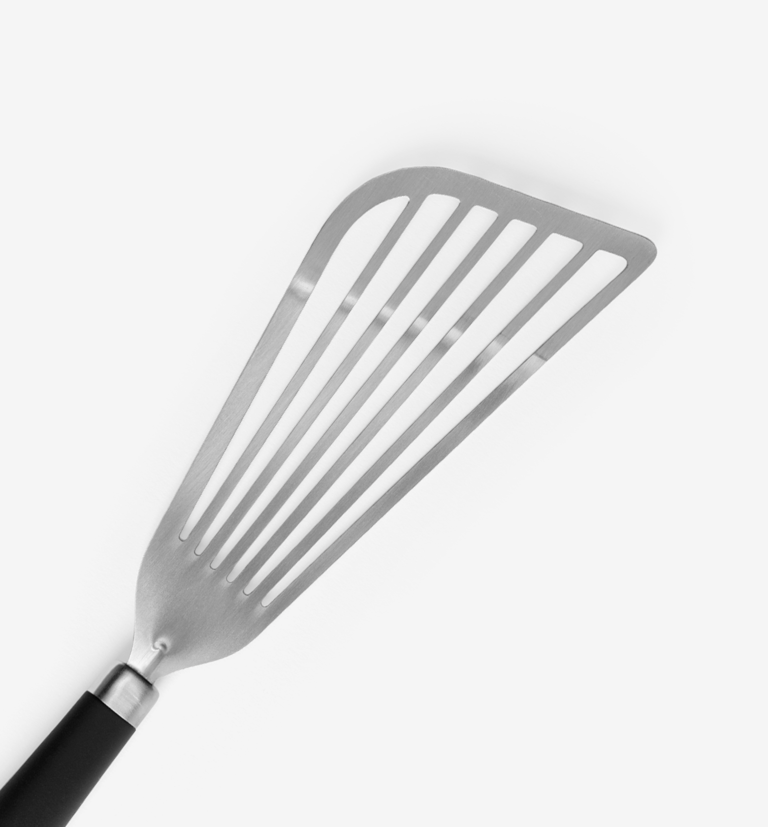 Stainless Steel Fish Spatula - Black