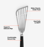 Stainless Steel Fish Spatula - Black