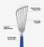 Stainless Steel Fish Spatula - Blue
