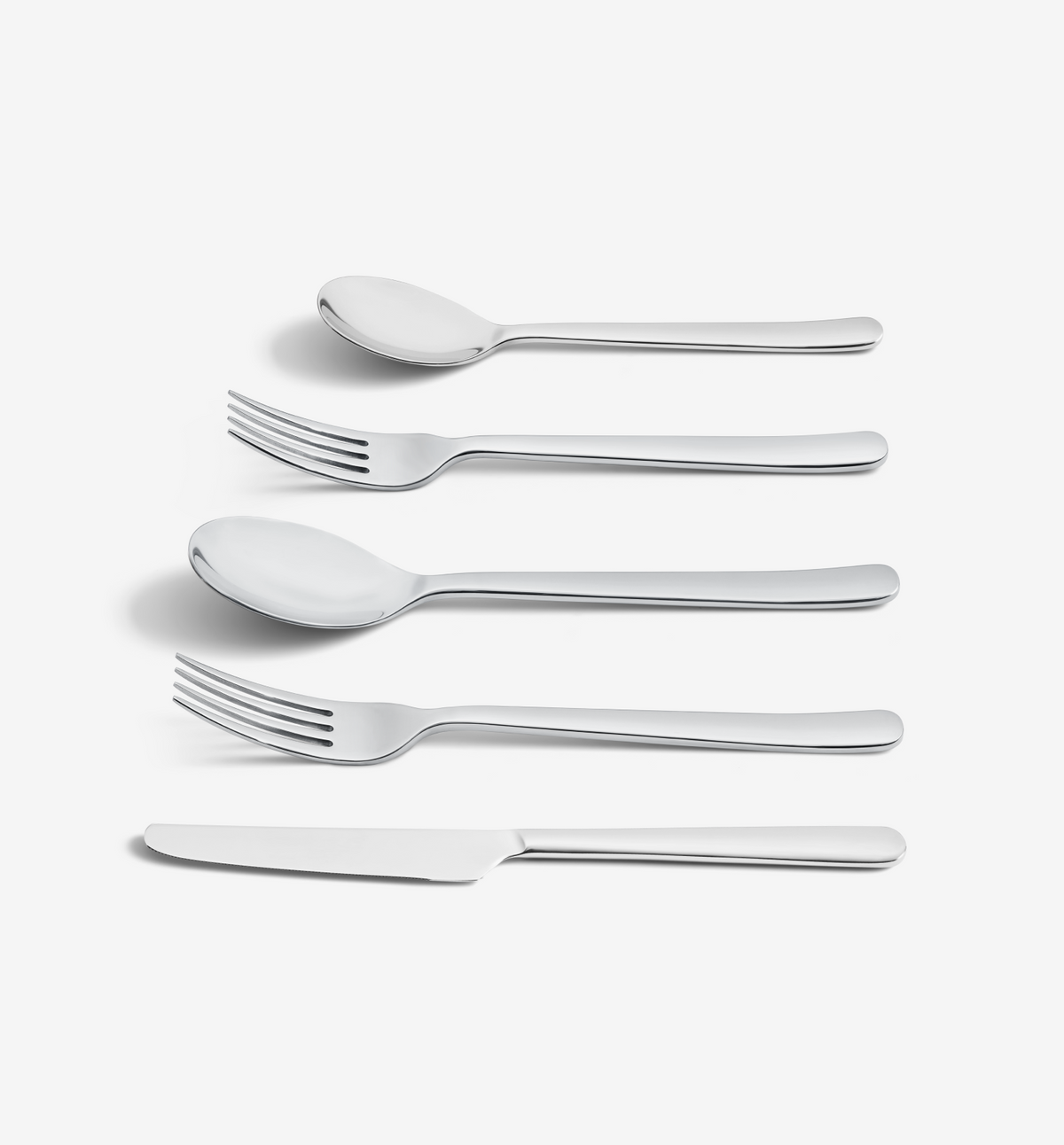 5-Piece Flatware Set (Serves 1) - Polished
