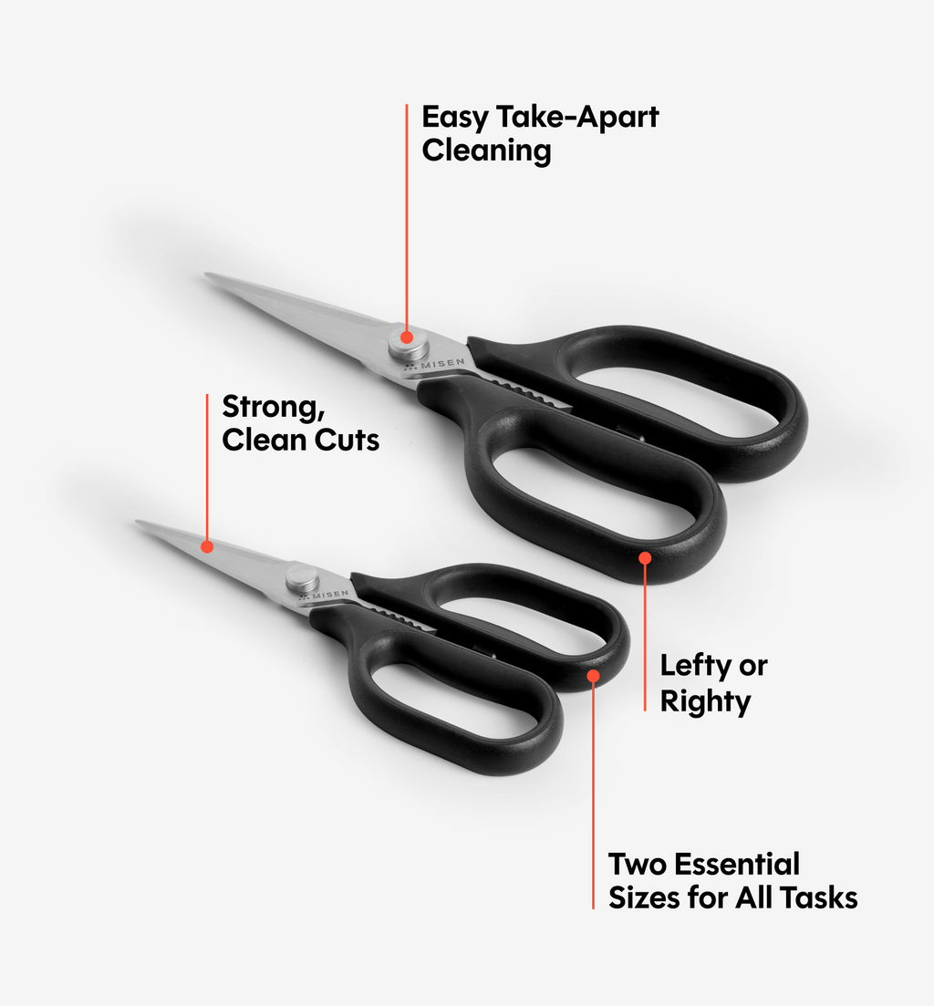 Kitchen Shears Set - Black