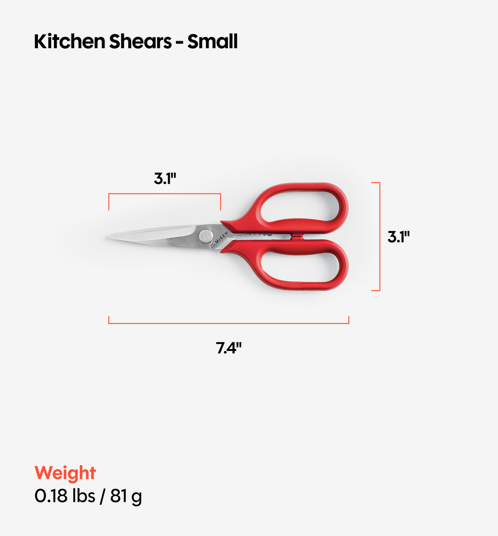 Kitchen Shears - Small - Red