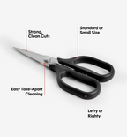 Kitchen Shears - Standard - Black
