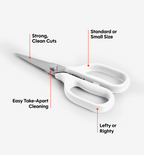 Kitchen Shears - Standard - White