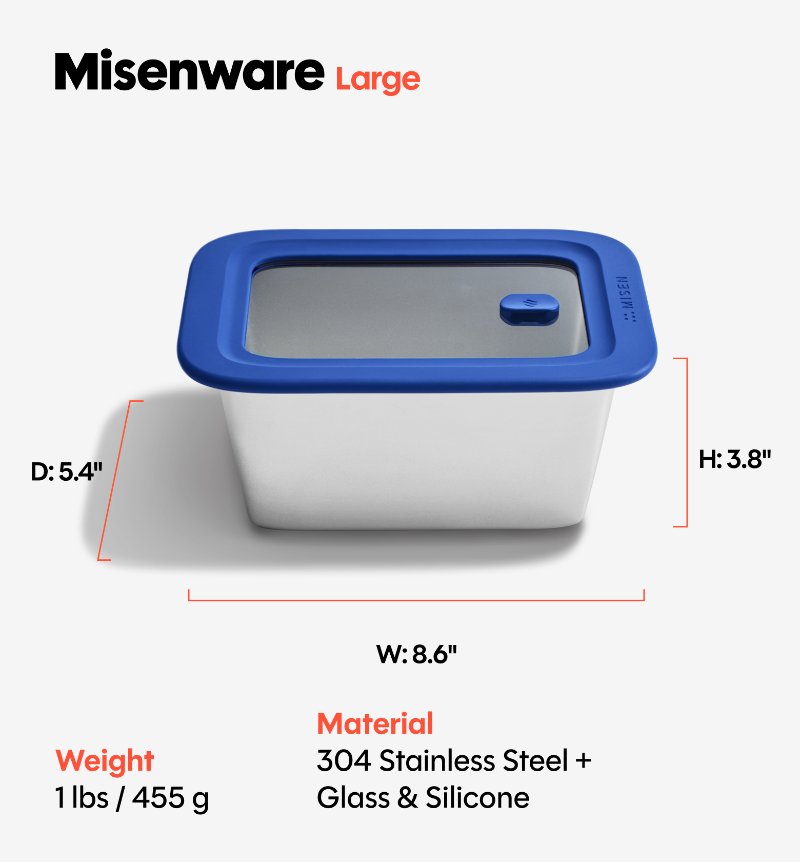 6-Piece Misenware Large Set