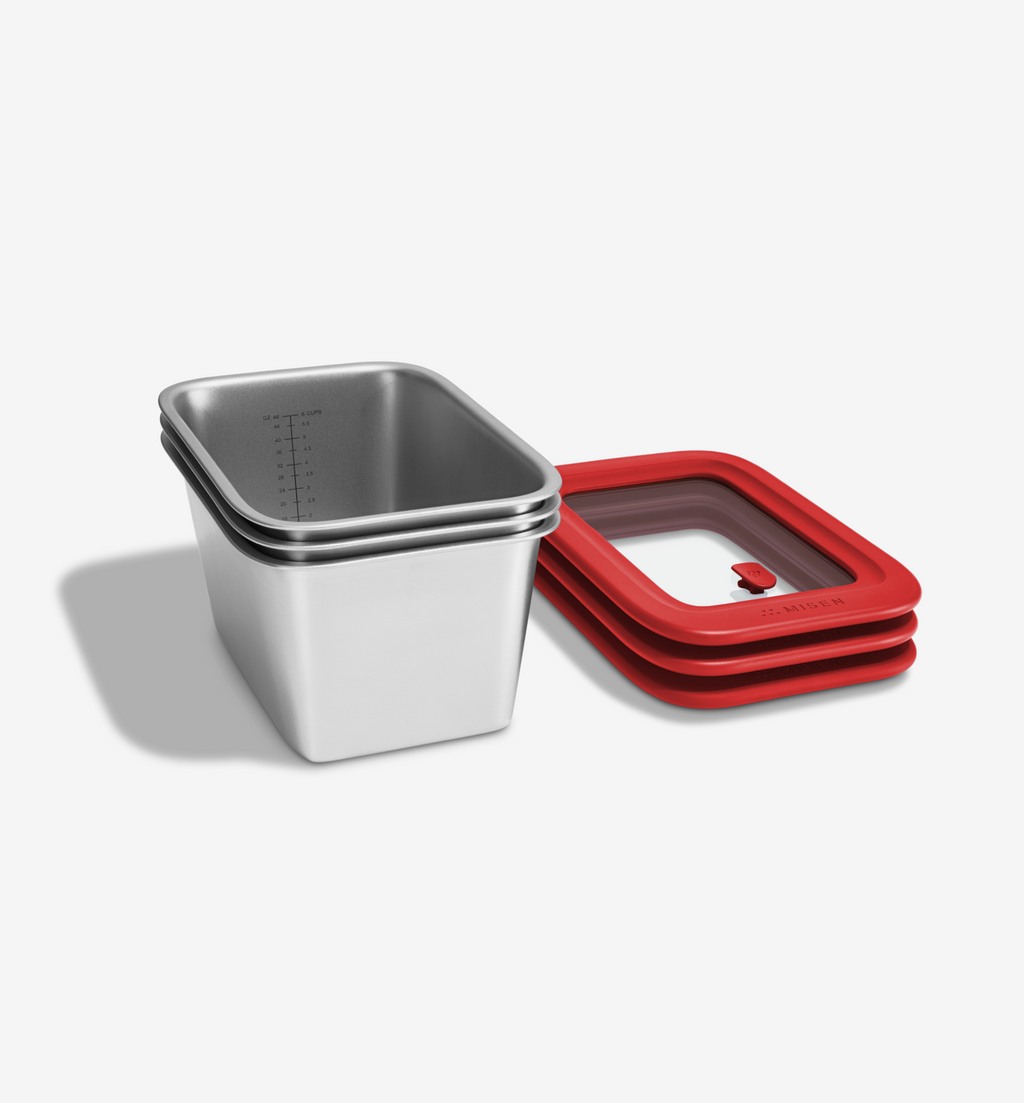 6-Piece Misenware Large Set - Red