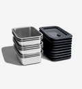 18-Piece Misenware Mixed Set - Black