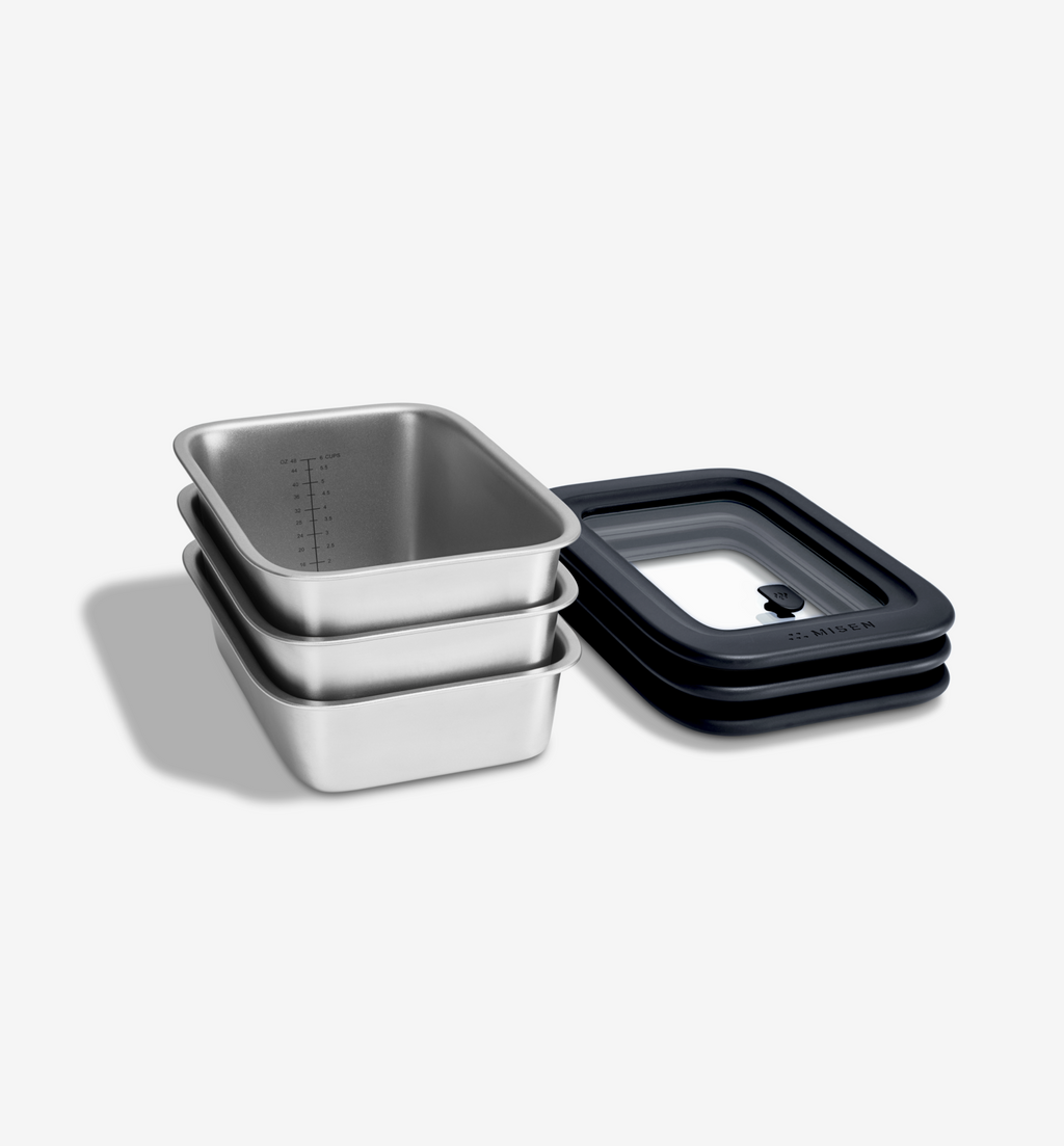 6-Piece Misenware Mixed Set - Black