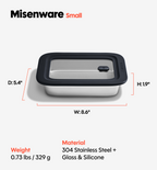 6-Piece Misenware Small Set - Black
