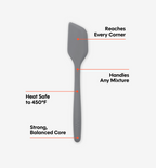 Mixing Spatula - Gray
