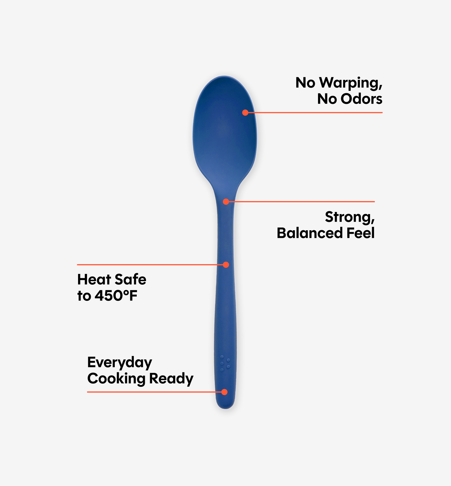 Mixing Spoon - Blue