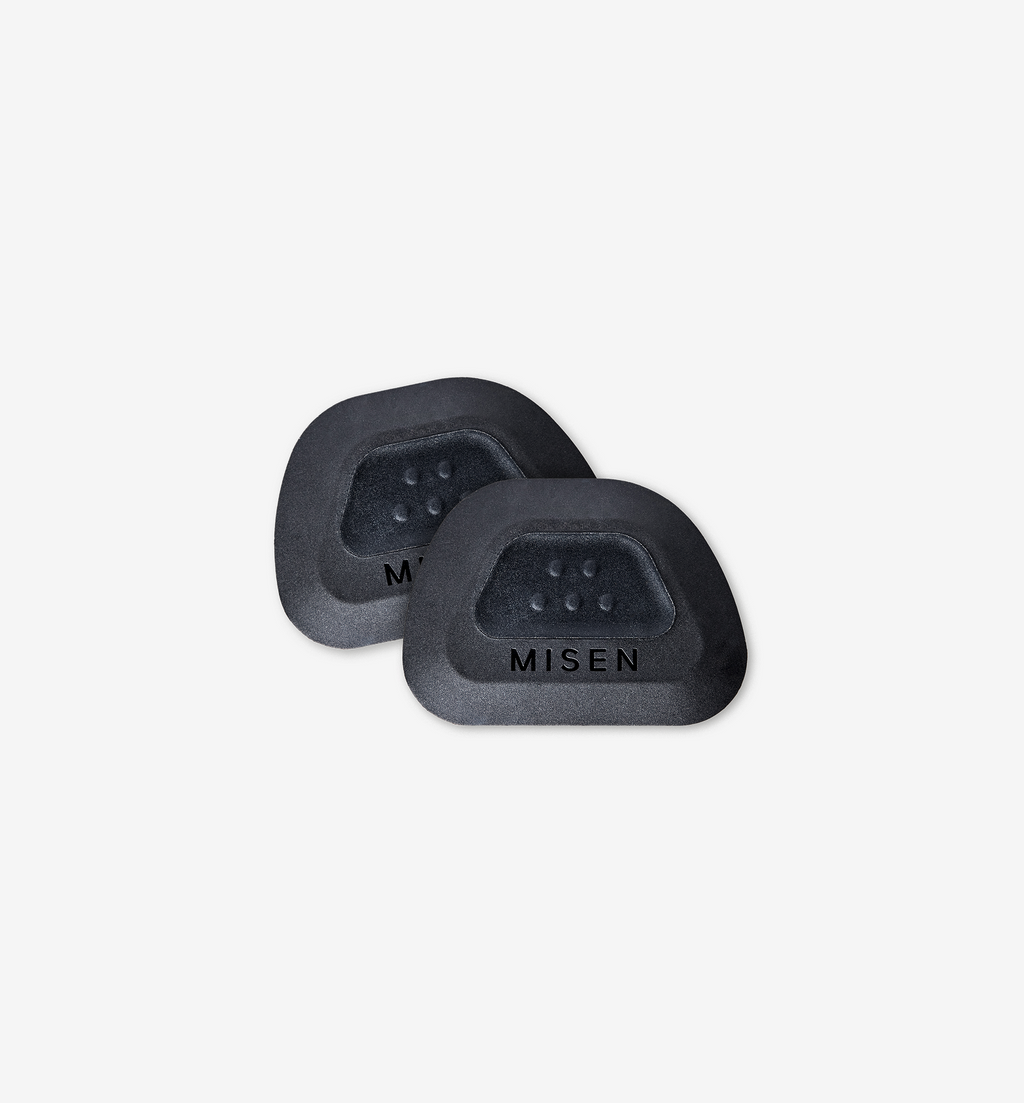 Misen pan protectors set of 2 black felt cookware guards