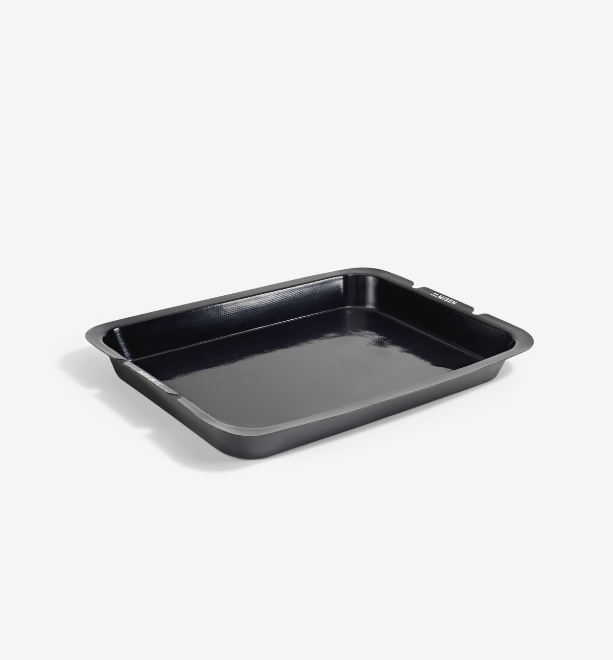13" Silicone Roasting Pan Liner in a stainless steel roasting pan