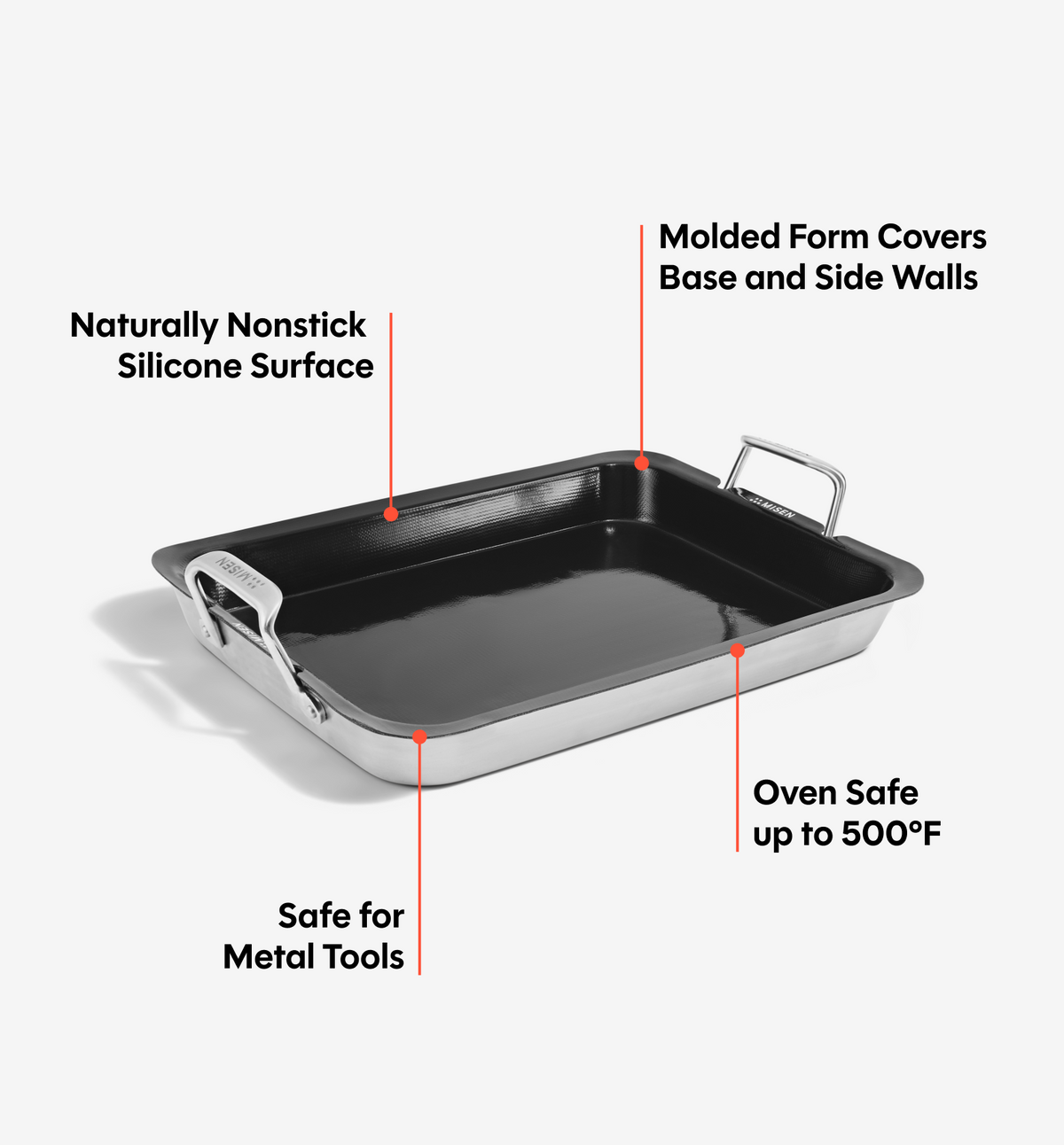 13" Silicone Roasting Pan Liner