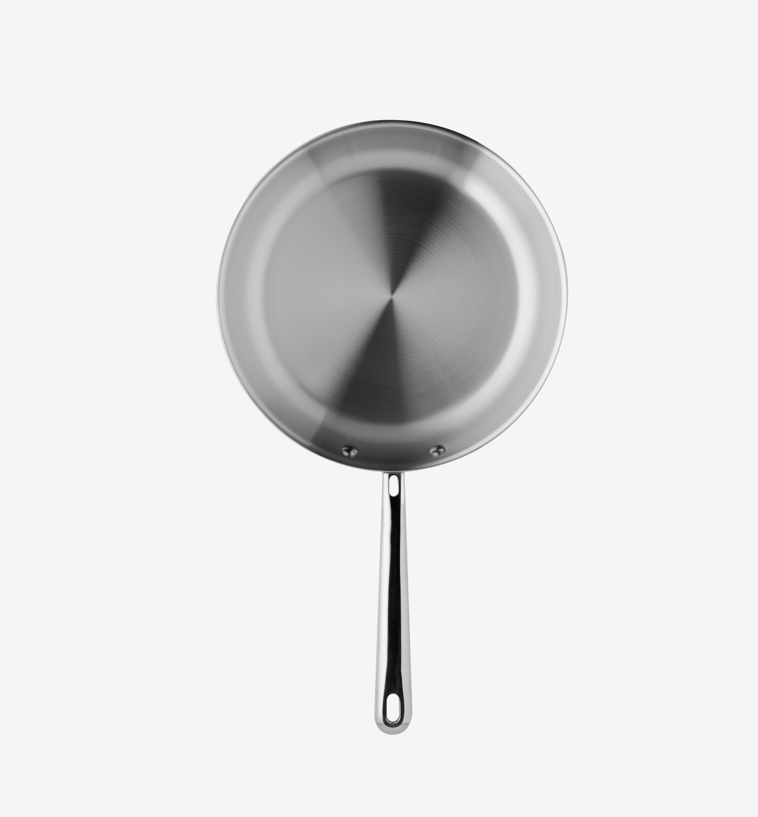 12" Stainless Steel Frying Pan