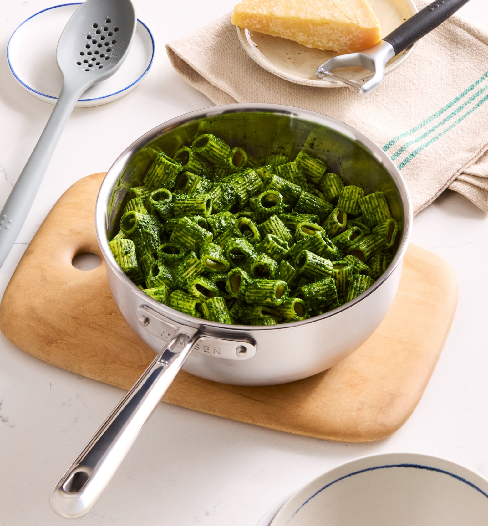 2 QT Stainless Steel Saucier