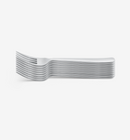 8-Piece Salad Fork Set - Polished