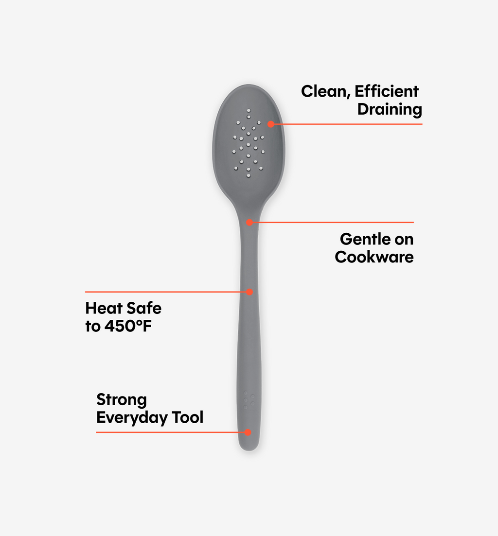 Slotted Spoon - Gray